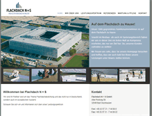 Tablet Screenshot of flachdachns.de
